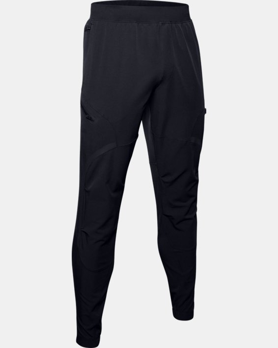 Pantaloni UA Unstoppable Cargo da uomo, Black, pdpMainDesktop image number 4